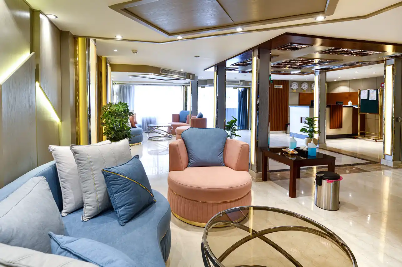Lounge aboard the Nile Treasure Nile Cruise Nile cruise